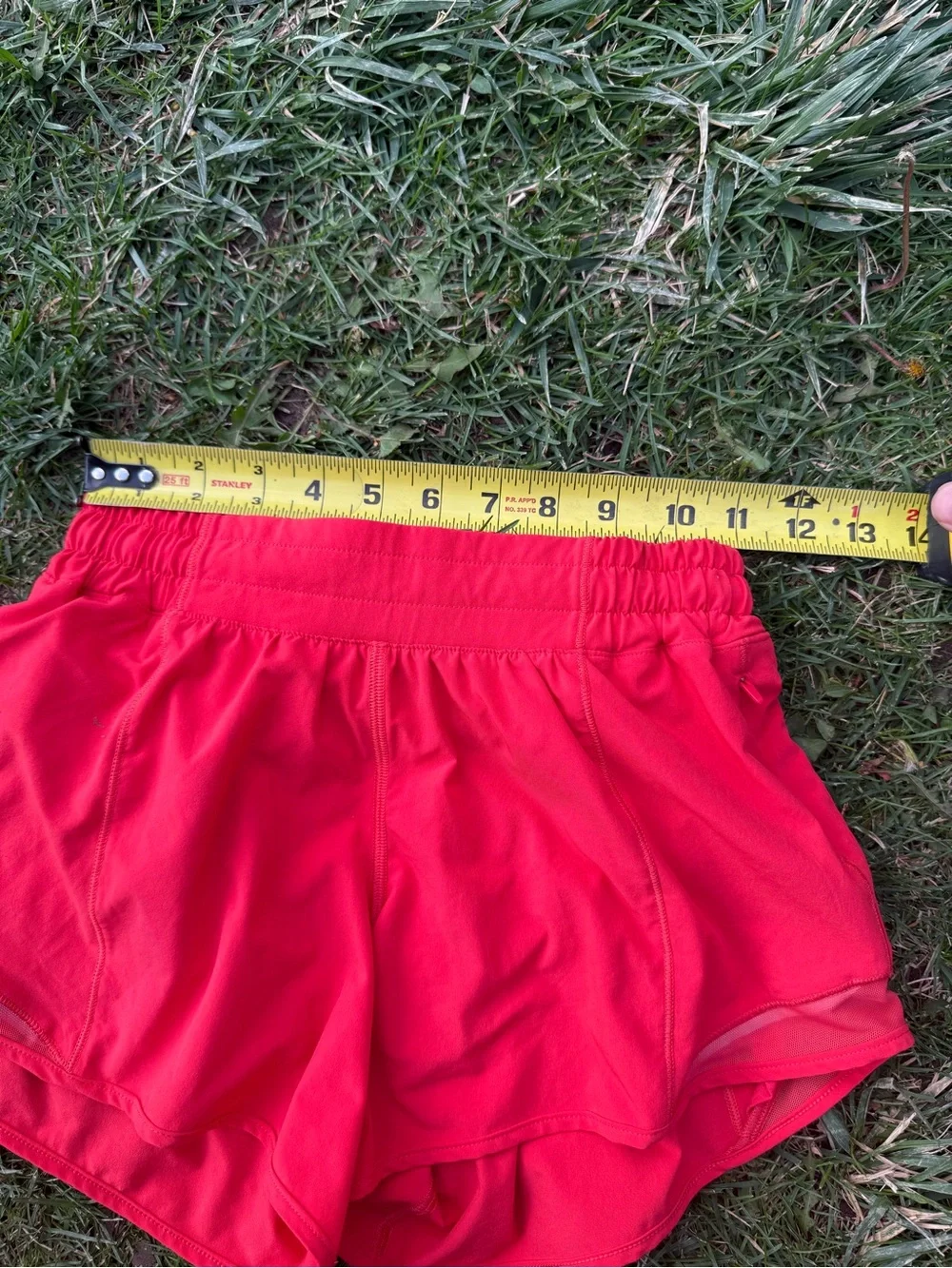 lululemon athletica Red Running Shorts